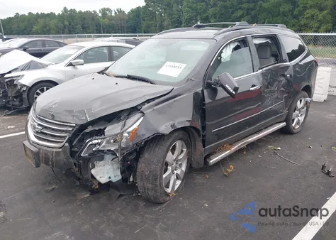 2014 Chevrolet Traverse Ltz из США, поврежденный, VIN 1GNKRJKD9EJ199529